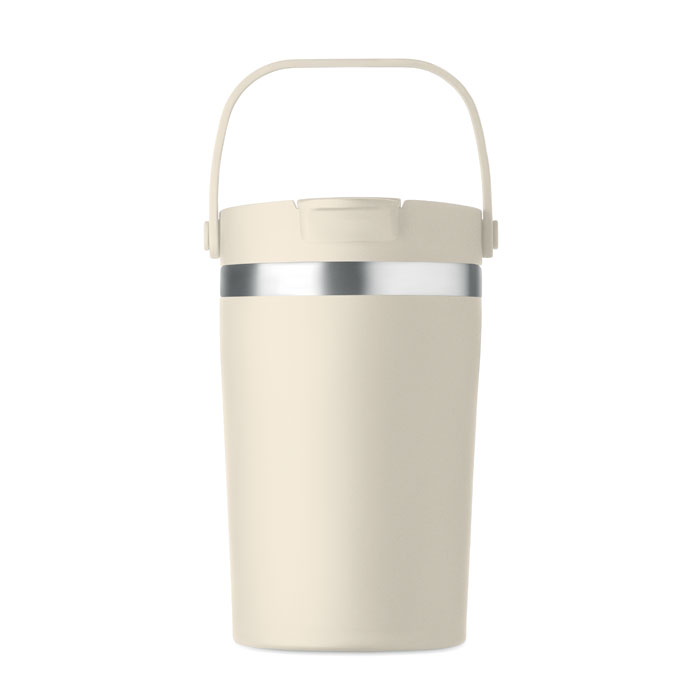 Bicchiere doppio strato 350 ml Beige item picture 2