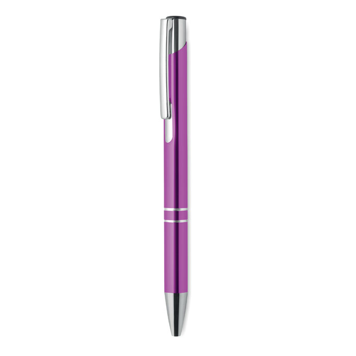 Penna a sfera in alluminio Fucsia item picture open