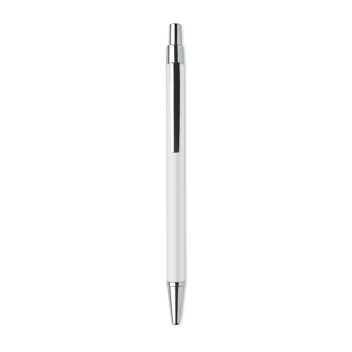 Recycled aluminium ball pen Bianco item picture open