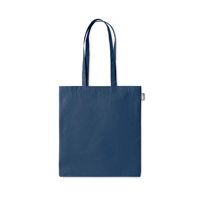 RPET non woven shopping bag Blu item picture back