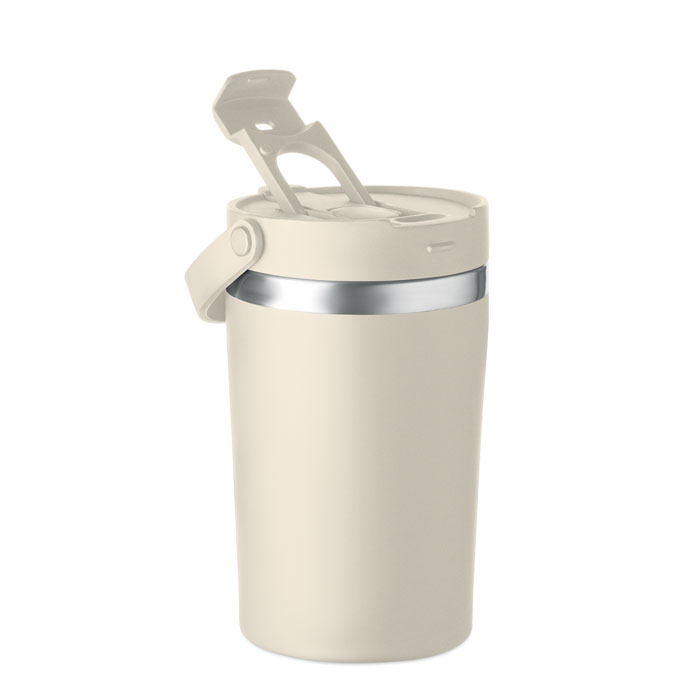 Bicchiere doppio strato 350 ml Beige item picture back