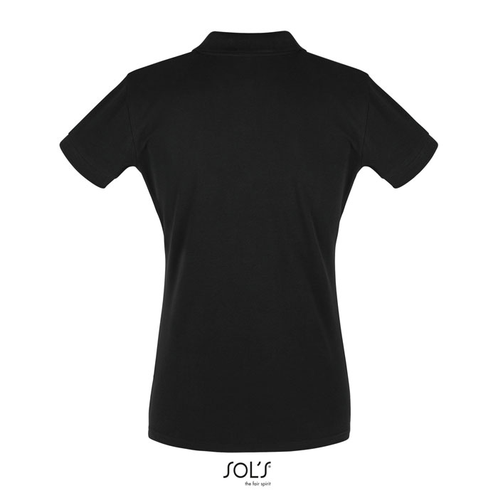 PERFECT WOMEN POLO 180g black item picture back