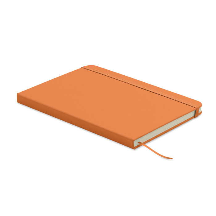 Notebook A5 in PU riciclato Arancio item picture front