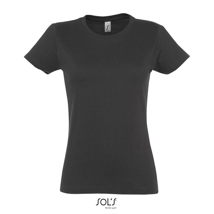 IMPERIAL DONNA T-SHIRT 190g Dark Grey item picture front