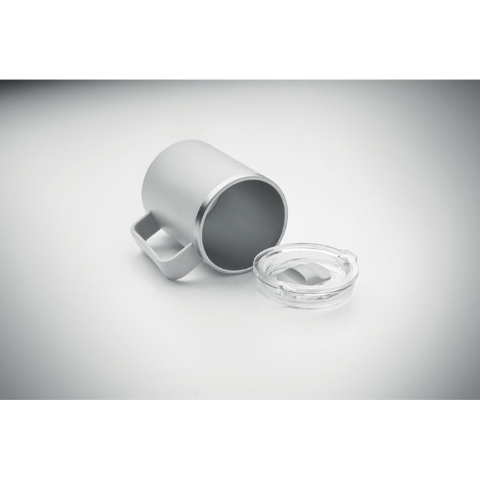 Tazza a doppio strat da 400 ml Grigio item picture 5