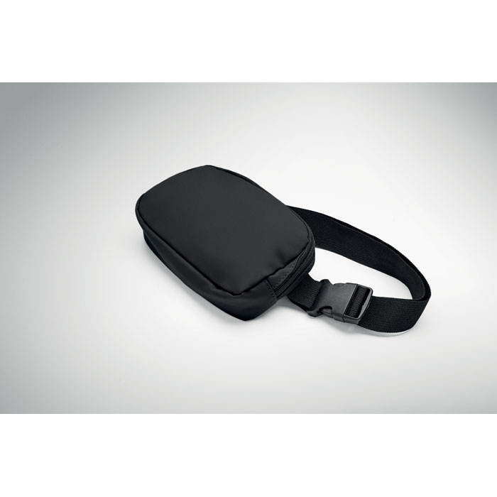 Waist bag in 210D polyester Nero item detail picture