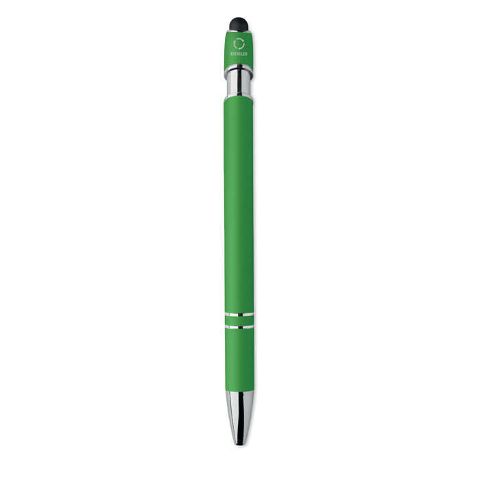 Penna in alluminio riciclato Lime item picture top