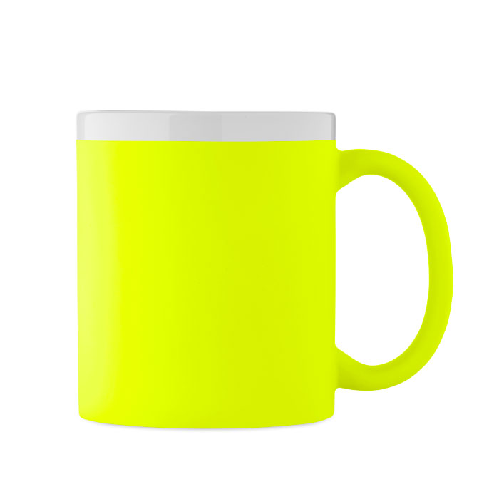 Ceramic mug 300ml Giallo Neon item picture back