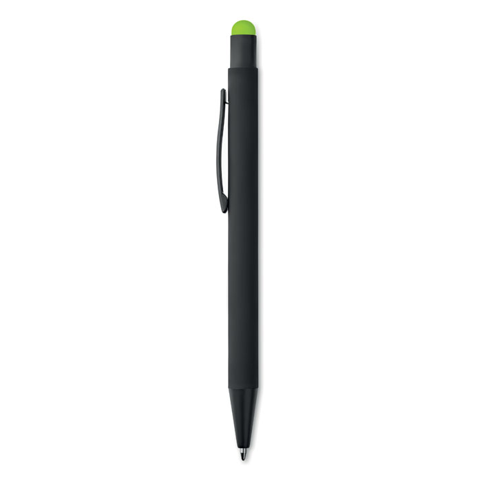 Aluminium stylus pen Lime item picture back