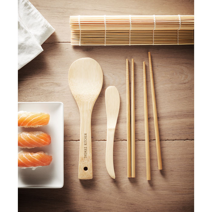 Kit 5 pezzi per sushi beige item ambiant picture