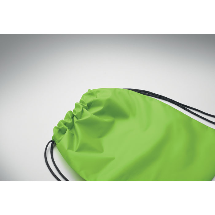 Sacca per bambini 190T RPET Lime item detail picture