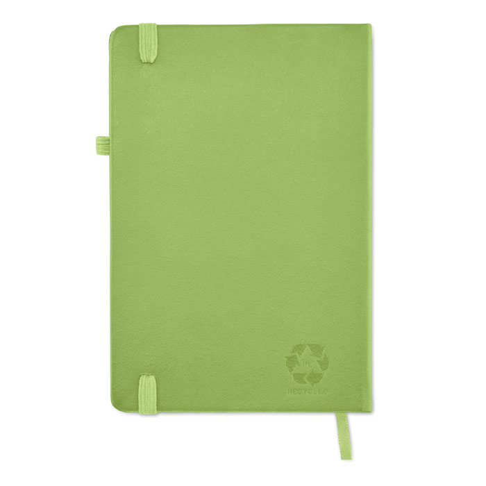 Notebook A5 in PU riciclato Lime item picture 7