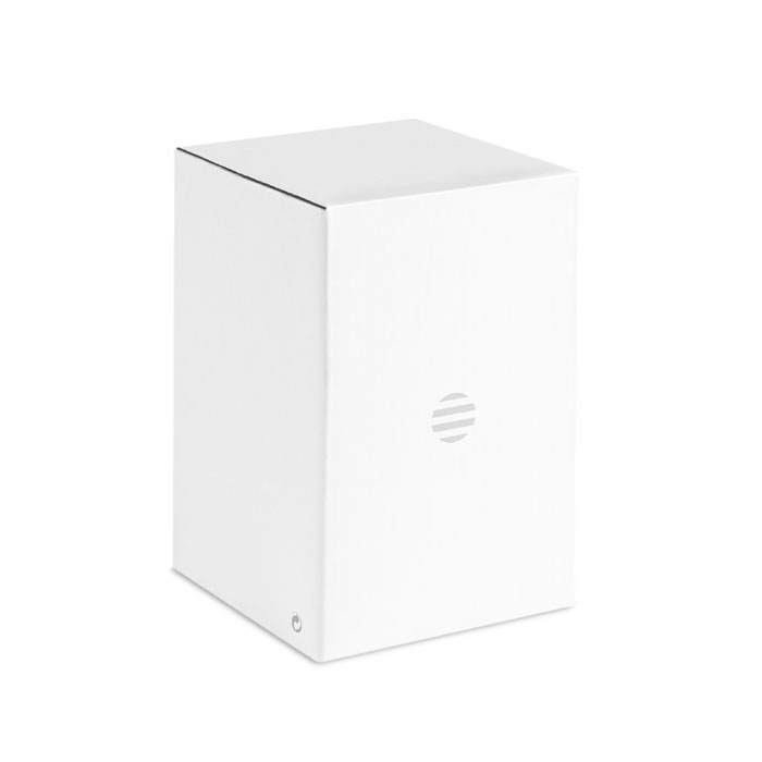 Wireless charger, lamp speaker Bianco item picture box