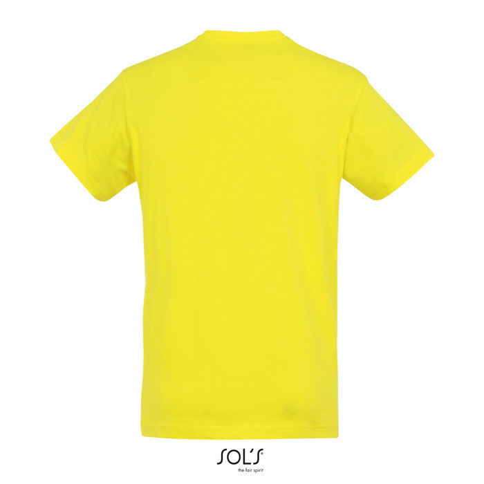 T Shirt REGENT Uni 150g Giallo Limone item picture back