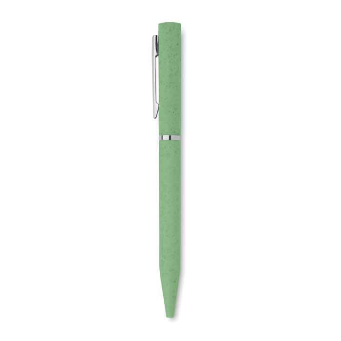 Wheat straw/ABS twist pen Verde item picture 1