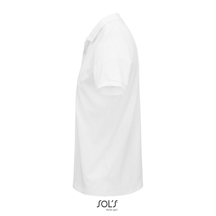 Polo PLANET UOMO 170g Bianco item picture side