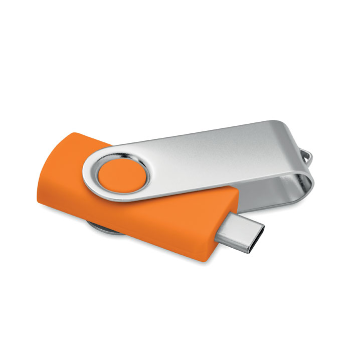 USB 3.0 tipo C da 16 GB           MO1403 Arancio item picture front