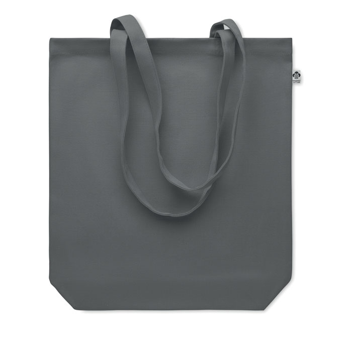 Canvas shopping bag 270 gr/m² Grigio Pietra item picture back