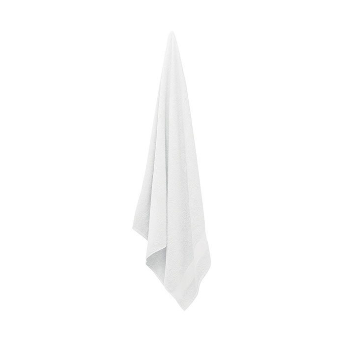 Towel organic cotton 180x100cm Bianco item picture top