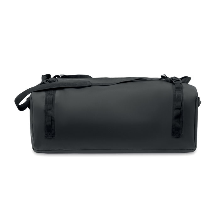 Travel tarpaulin duffle bag Nero item picture back