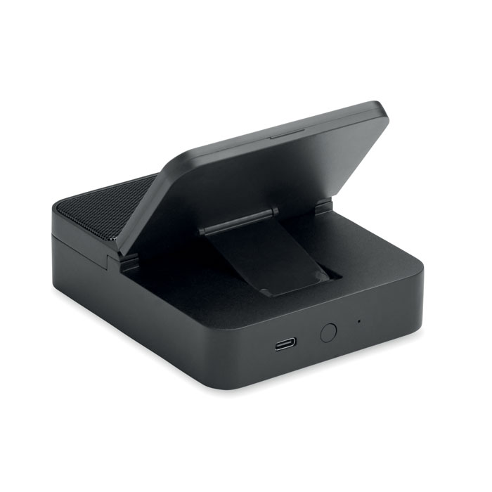 Speaker e caricatore 15W Nero item picture open