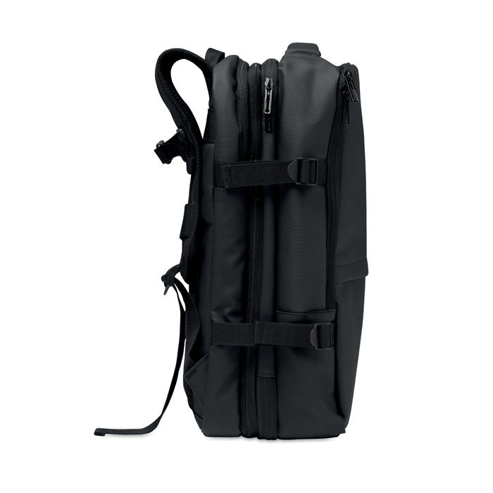 Extendable RPET backpack 20L Nero item picture 2