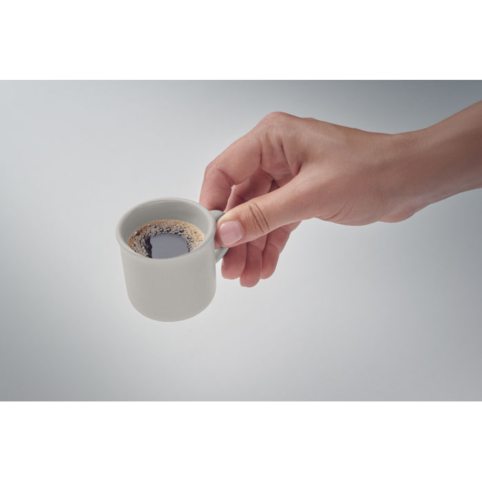 Ceramic espresso cup 40 ml Bianco item picture open