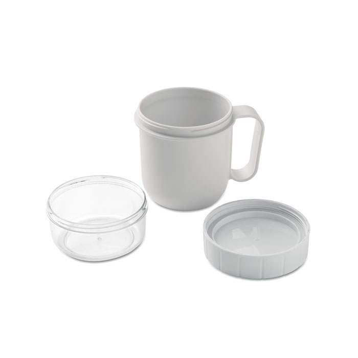 Tazza on the go in PP 450 ml Bianco item picture open