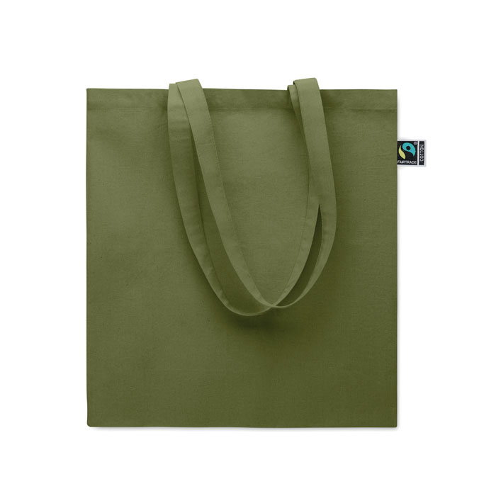 Shopper Fairtrade 180 gr Verde Scuro item picture back