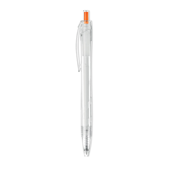 RPET push ball pen Arancio item picture back