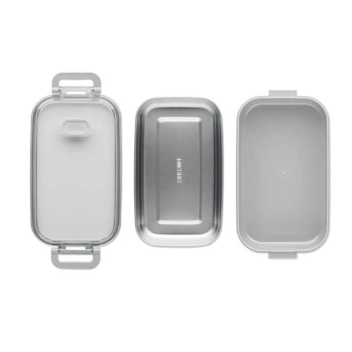 Porta pranzo in PP Grigio item picture open