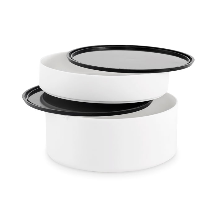 Portapranzo a due livelli Bianco item picture top
