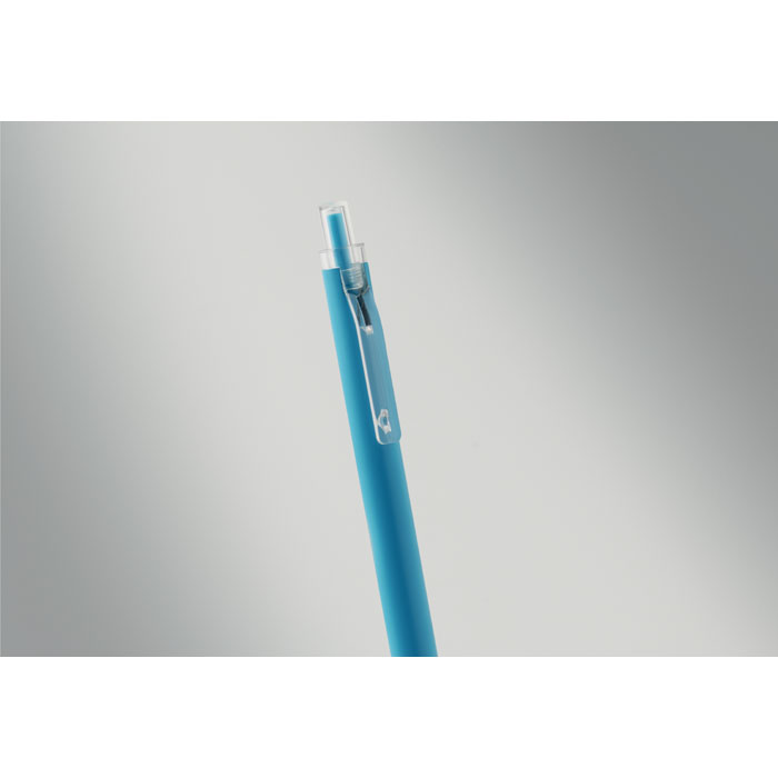 Penna a sfera in alluminio Turchese item picture back