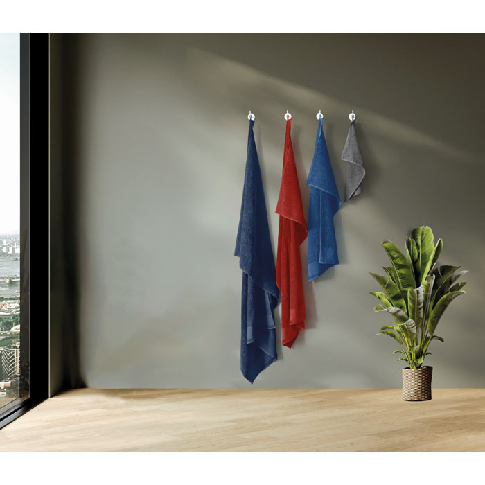 Asciugamano da ospite in cotone Blu Royal item picture 6