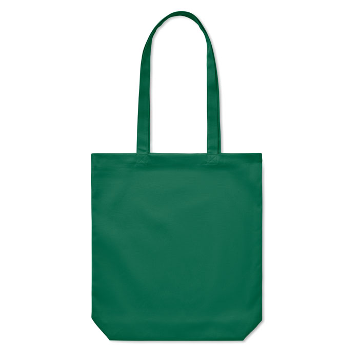 270 gr/m² Canvas shopping bag Verde Scuro item picture side
