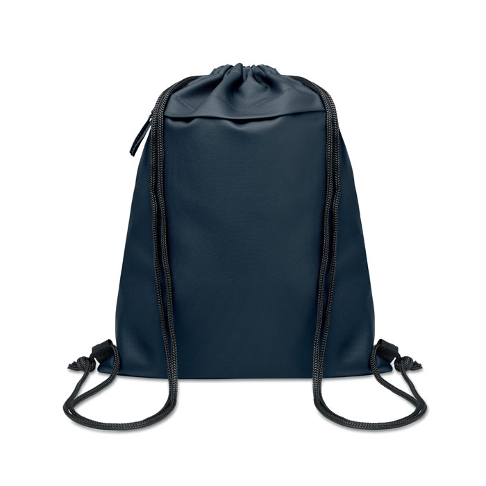 Drawstring bag in 600D RPET Nero item picture front