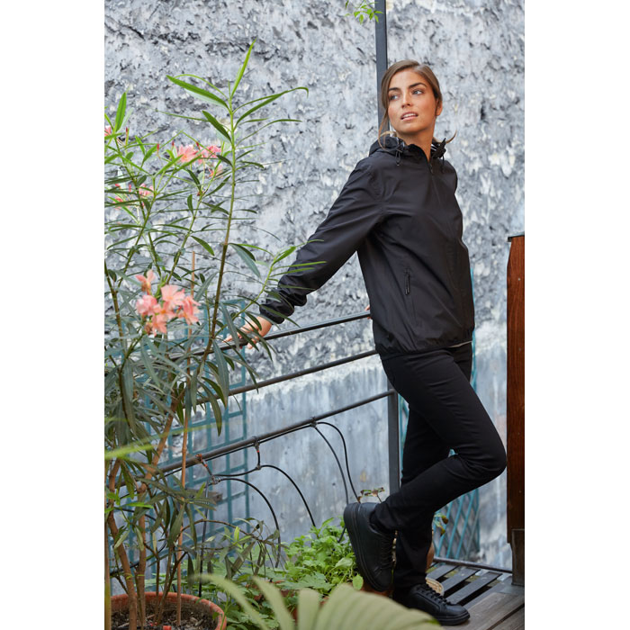 ANDREA UNISEX WINDBREAKER Nero Profondo item picture 2