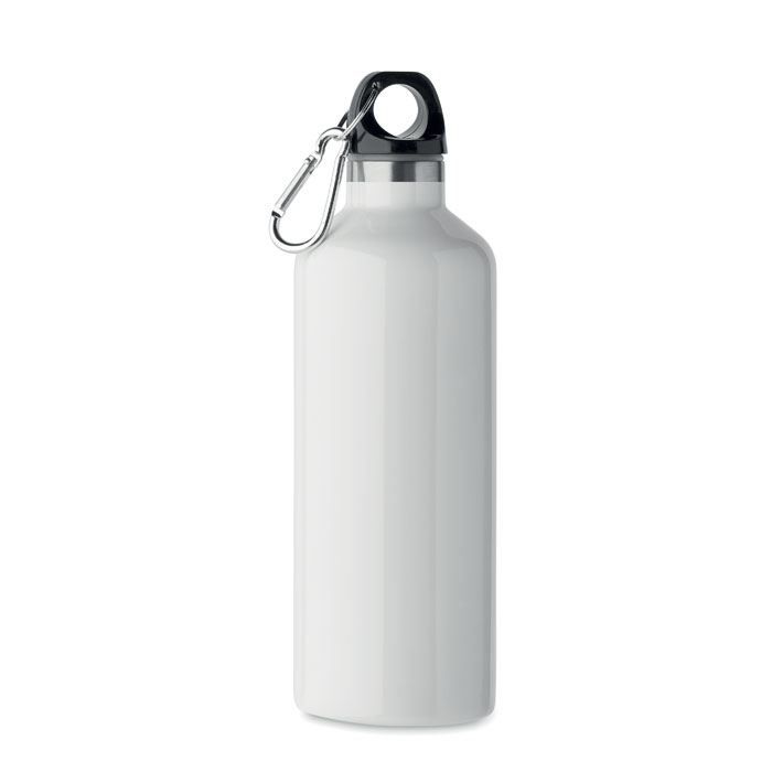 Double wall bottle 500 ml Bianco item picture front