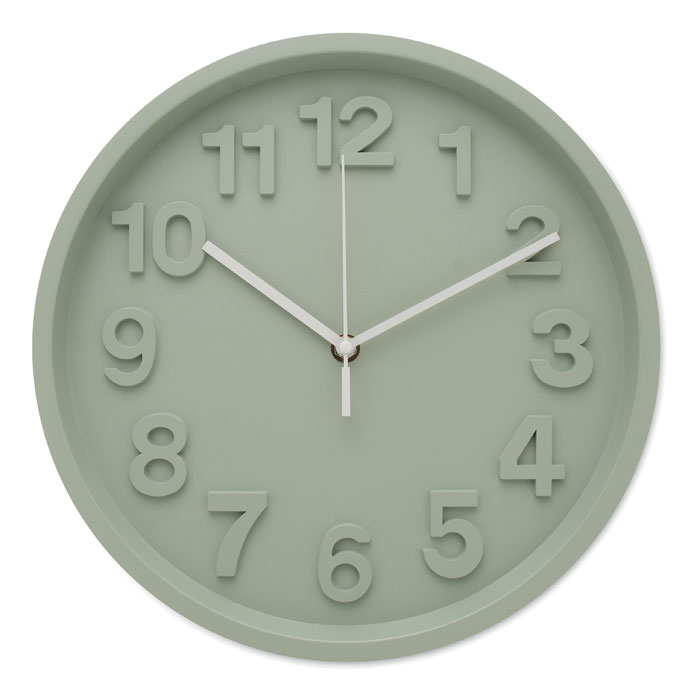 Orologio da parete in PP Verde Menta item picture front