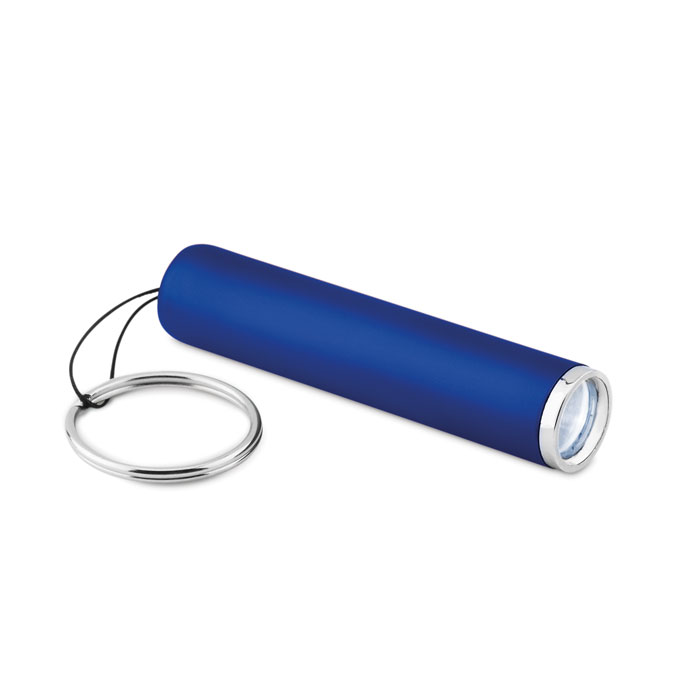 Torcia a LED in plastica Blu Royal item picture side
