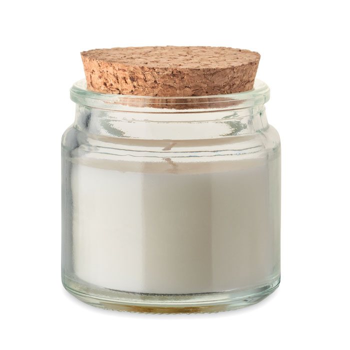 Candela in cera vegetale 70 gr Beige item picture front