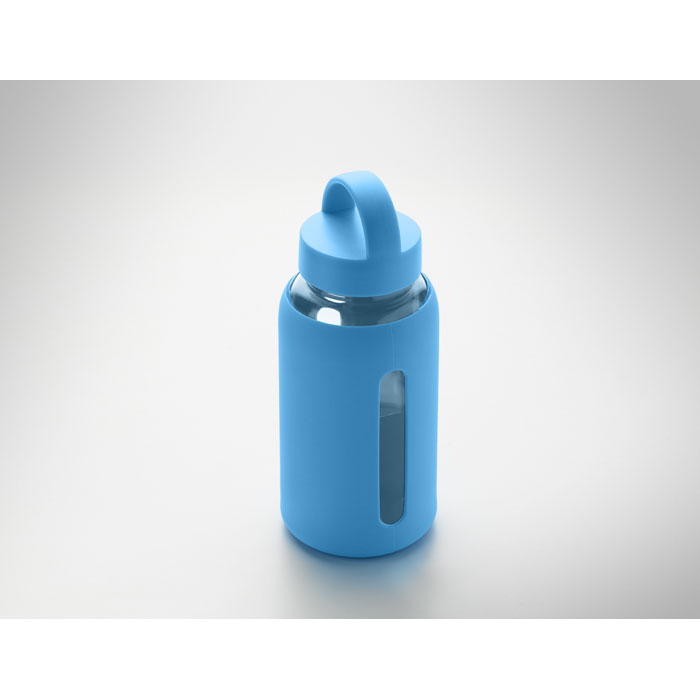 Bottiglia in borosilicato Turchese item picture 7