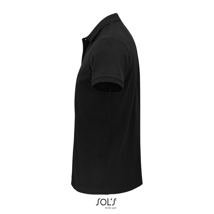 Polo PLANET UOMO 170g black item picture side