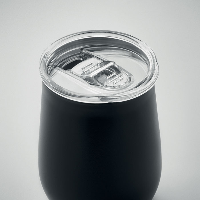 Recycled stainless steel mug Nero item picture top