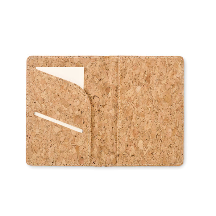Cork passport holder Beige item picture front