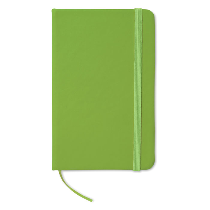 Notebook A6 a righe lime item picture front