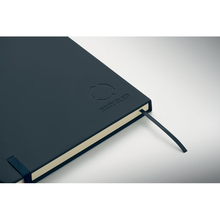 Set notebook A5 in PU Francese Navy item detail picture