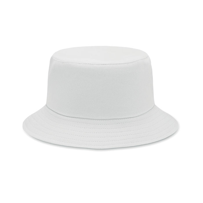 Brushed 260gr/m² cotton sunhat Bianco item picture front