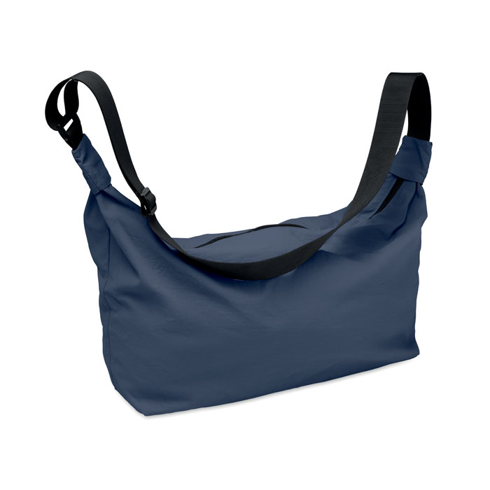 Nylon cross body urban bag Blu item picture front