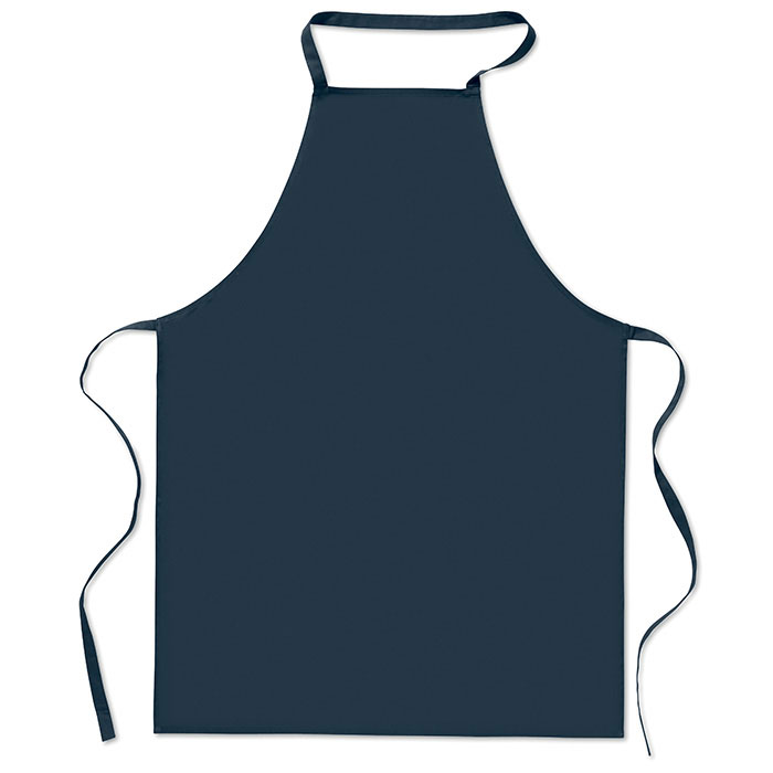 Kitchen apron in cotton Francese Navy item picture 1